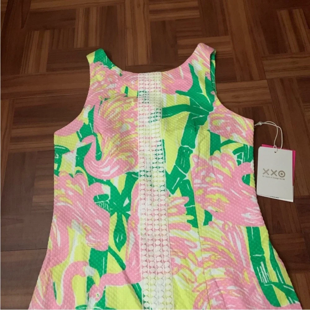 Lilly Pulitzer sleeveless fan dance shift dress - Picture 4 of 7